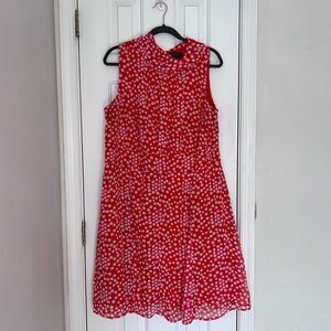 Red Polka Dot sz 14 Dress